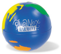 Stress Balls: Multi Color Globe Stress Balls